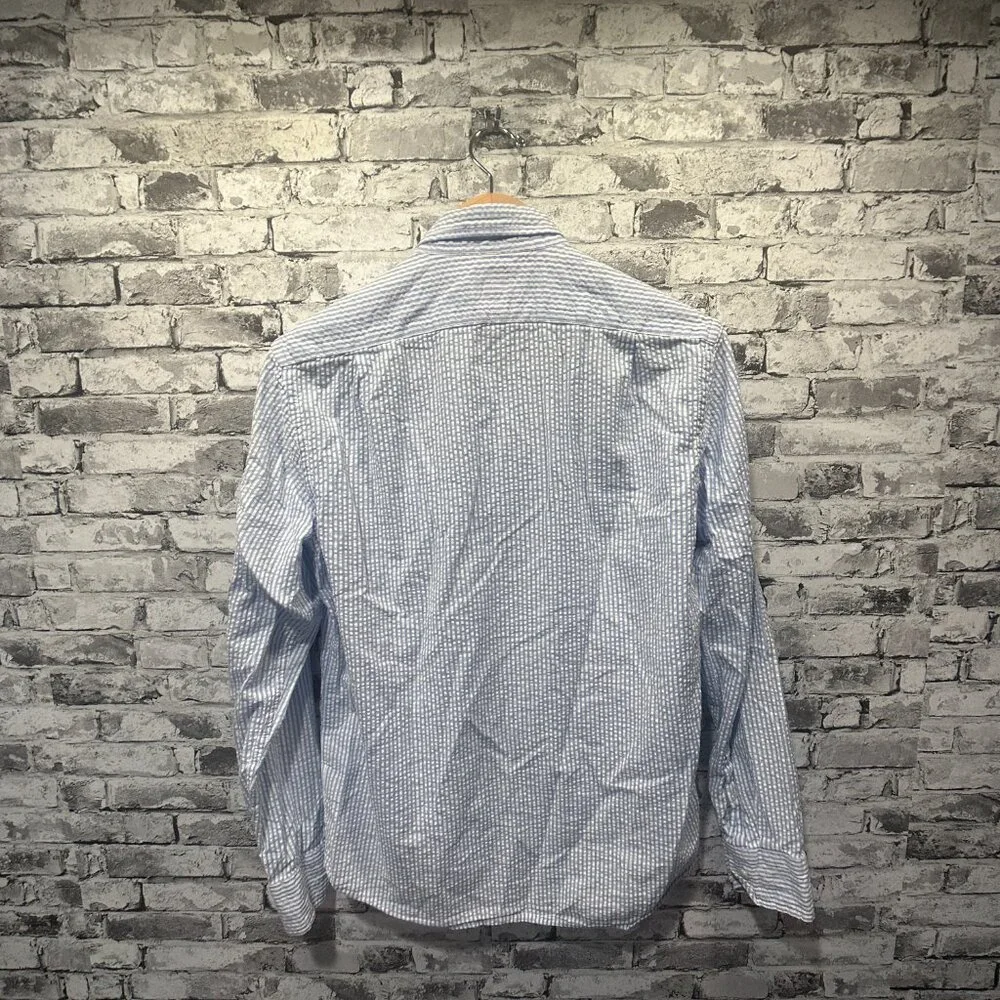EUC J.Crew Stripped Button Down Shirt Size M
